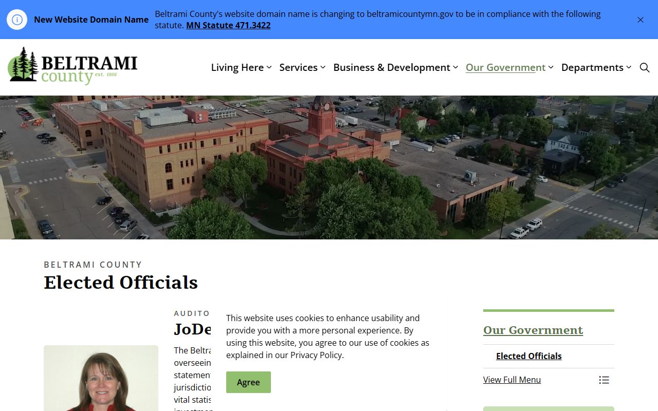 Beltrami County arrest records elected officials and charging roles