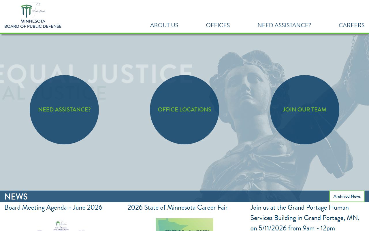Beltrami County criminal court records Minnesota public defender source